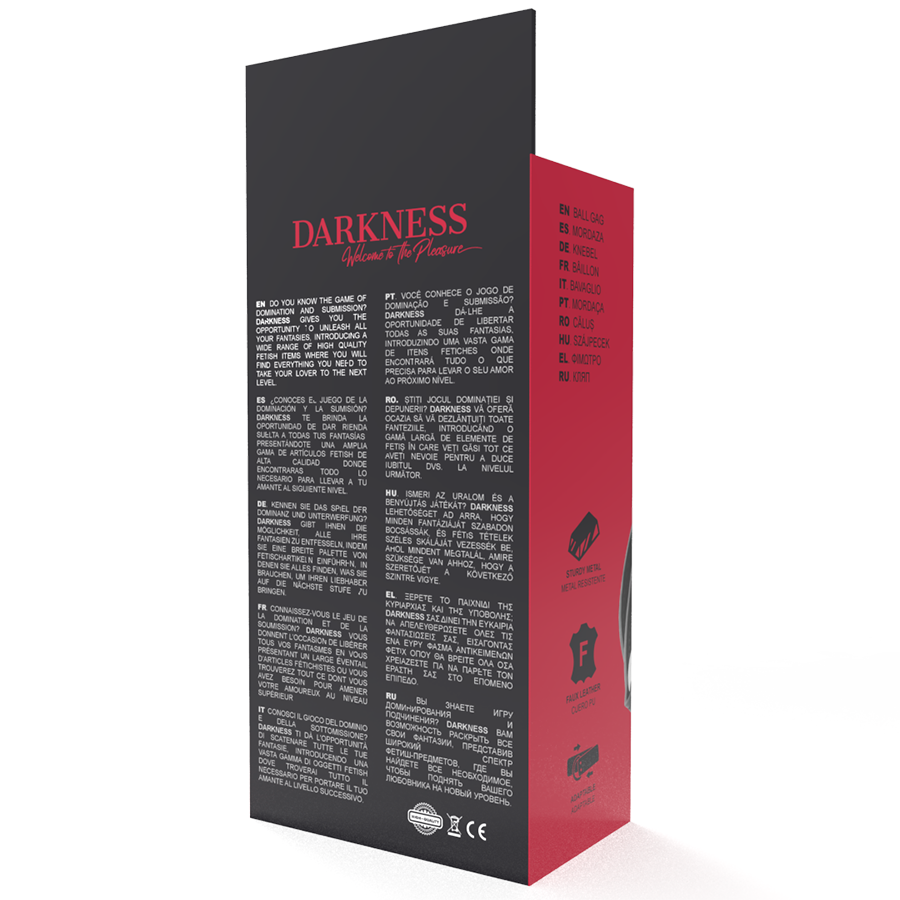 DARKNESS - MORDAZA BOLA NEGRA - Imagen 5