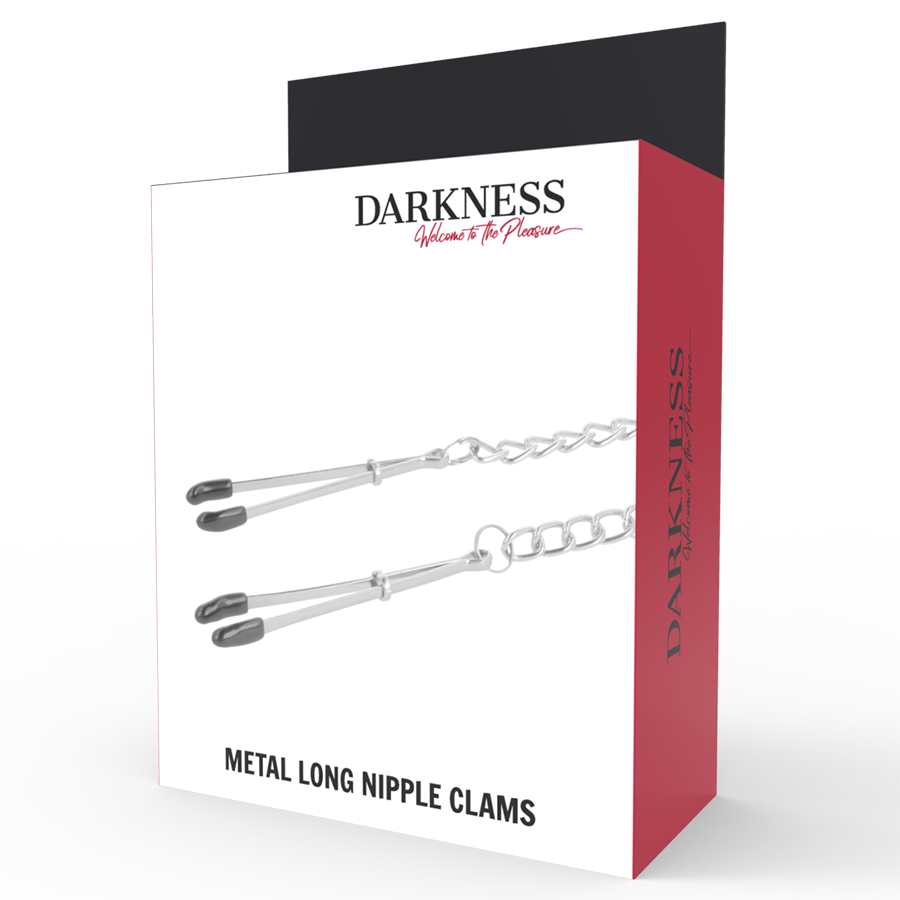 DARKNESS - PINZAS AJUSTABLES PARA PEZONES METAL - Imagen 4