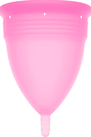STERCUP - COPA MENSTRUAL FDA SILICONA ROSA - TALLA L