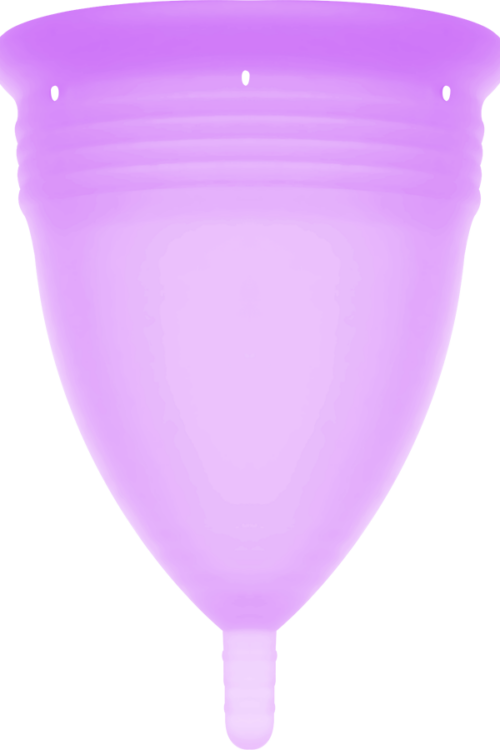 STERCUP – COPA MENSTRUAL FDA SILICONA LILA – TALLA L