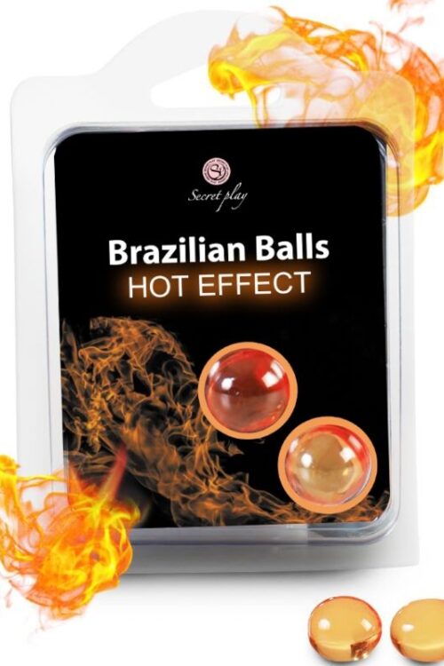 SECRETPLAY – BRAZILIAN BALLS EFECTO CALOR 2 UNIDADES