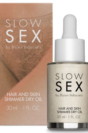 BIJOUX - SLOW SEX ACEITE SECO ILUMINADOR MULTIFUNCION 30 ML