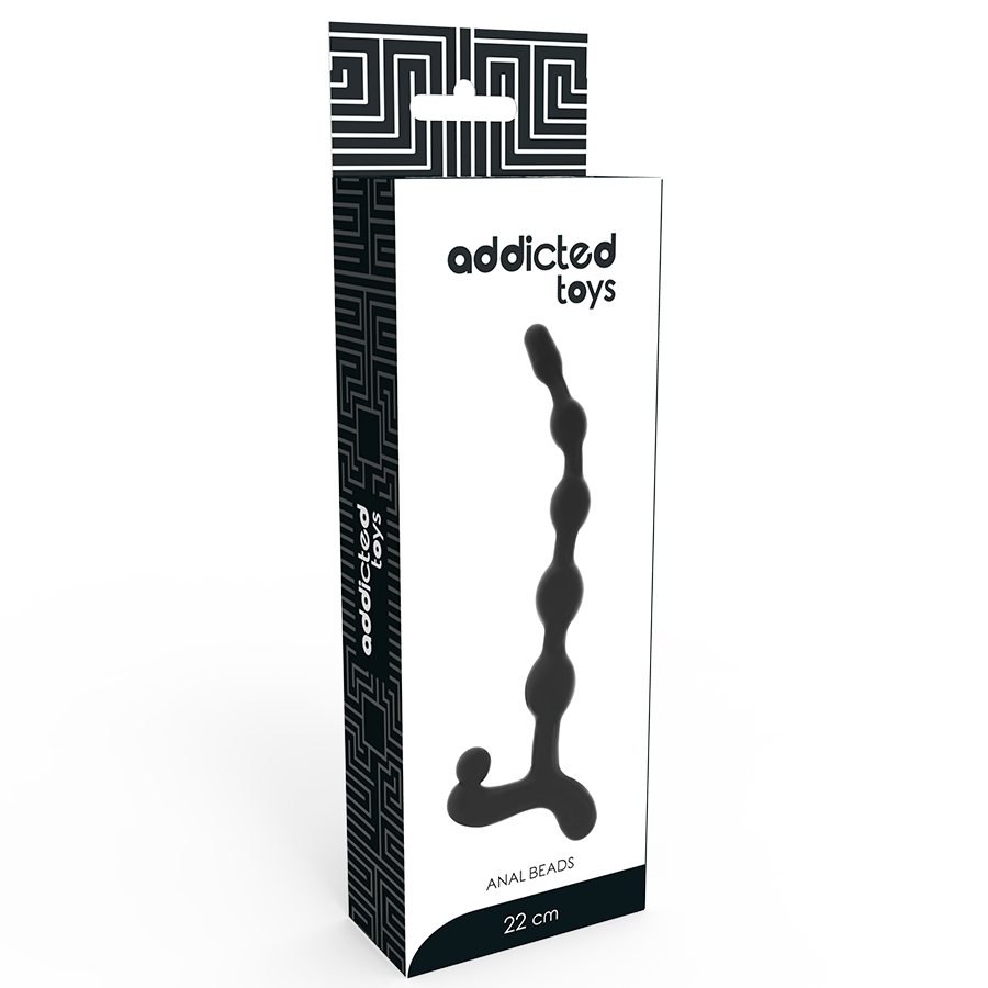 ADDICTED TOYS - BOLAS ANALES 22 CM NEGRO - Imagen 4