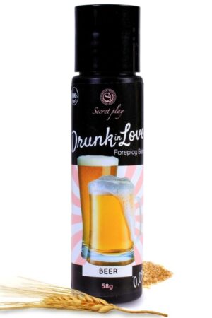 SECRETPLAY - LUBRICANTE DRUN IN LOVE CERVEZA 60 ML