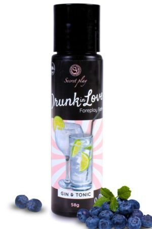 SECRETPLAY - LUBRICANTE DRUNK IN LOVE GIN&TONIC 60 ML