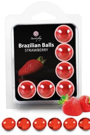 SECRETPLAY - SET 6 BRAZILIAN BALLS FRESA