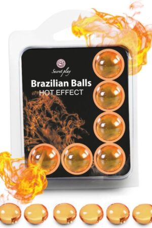 SECRETPLAY - SET 6 BRAZILIAN BALLS EFECTO CALOR