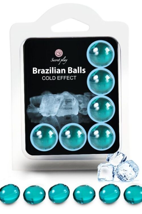 SECRETPLAY – SET 6 BRAZILIAN BALLS EFECTO FRIO