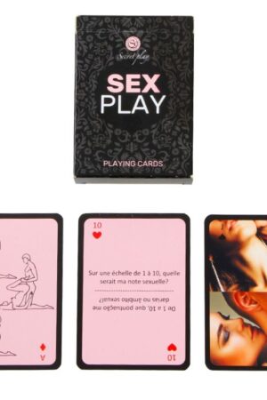 SECRETPLAY - JUEGO DE CARTAS SEX PLAY (FR/PT)
