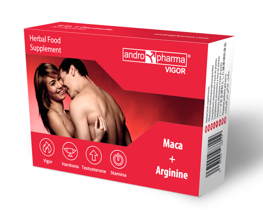 Andropharma Vigor – Complemento alimenticio herbal para la libido masculina - Imagen 3
