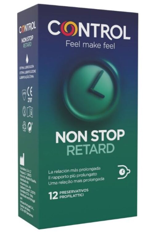CONTROL – NON STOP RETARD PRESERVATIVOS 12 UNIDADES