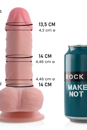 ROCKARMY - DUAL DENSITY PANZER DILDO REALISTA 17 CM -O- 4.46 CM