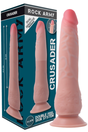ROCKARMY - CRUSADER DILDO REALISTA DUAL DENSITY 21.5 CM -O- 4.46 CM