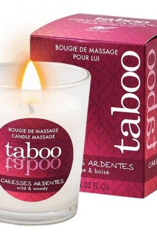 RUF – TABOO VELA DE MASAJE PARA ÉL CARESSES ARDENTES AROMA HELECHO