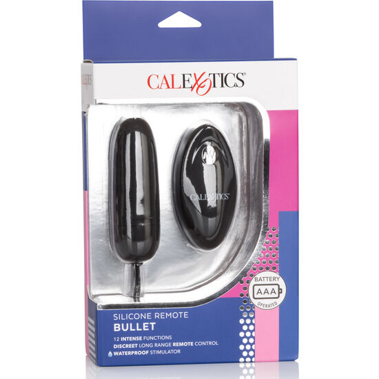 CALEXOTICS - HUEVO VIBRADOR DE SILICONA CON MANDO NEGRO - Imagen 2