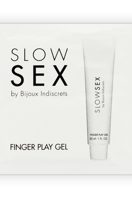 BIJOUX – SLOW SEX GEL DE MASAJE CON DEDOS FINGER PLAY MONODOSIS
