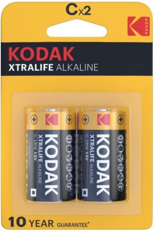 KODAK - XTRALIFE PILAS ALCALINAS C X 2 UNDS