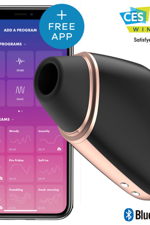 SATISFYER LOVE TRIANGLE ESTIMULADOR Y VIBRADOR – BLANCO