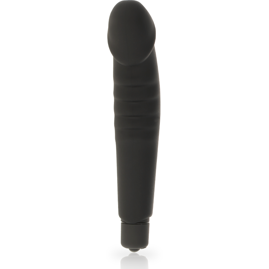DOLCE VITA - REALISTIC PLEASURE VIBRADOR SILICONA NEGRO - Imagen 3