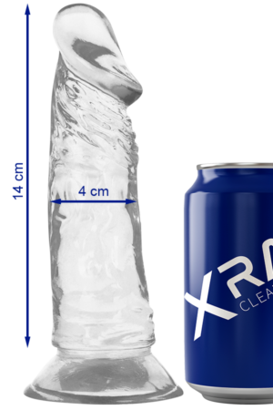 XRAY CLEAR DILDO TRANSPARENTE 16.5CM X 4CM