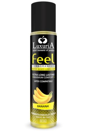 INTIMATELINE - LUXURIA FEEL LUBRICANTE BASE AGUA PLATANO 60 ML