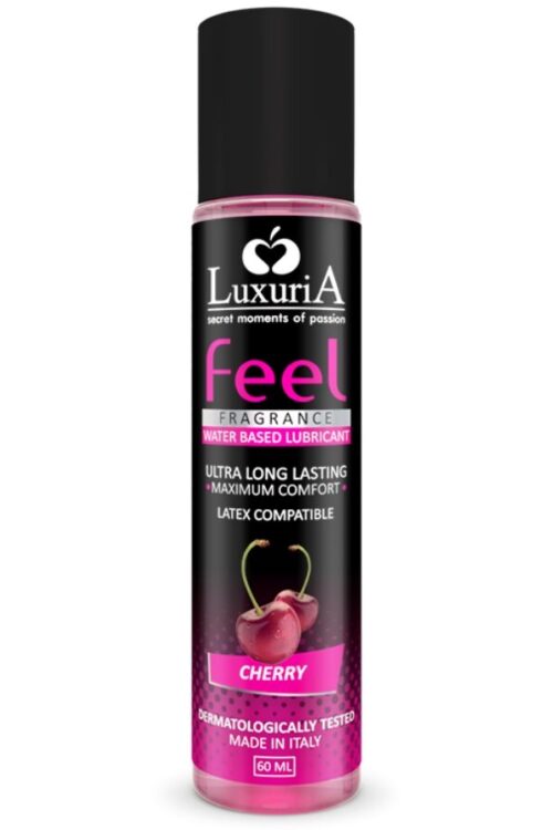 INTIMATELINE – LUXURIA FEEL LUBRICANTE BASE AGUA CEREZA 60 ML