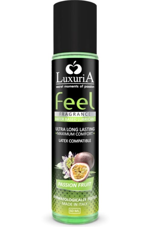 INTIMATELINE – LUXURIA FEEL LUBRICANTE BASE AGUA FRUTA DE LA PASION 60 ML