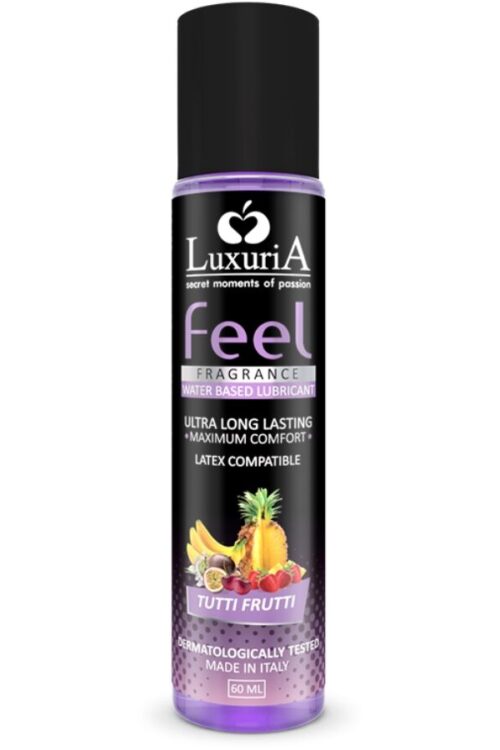 INTIMATELINE – LUXURIA FEEL LUBRICANTE BASE TUTTI FRUTI 60 ML