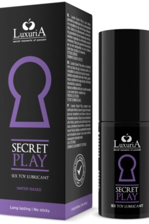 INTIMATELINE LUXURIA - LUBRICANTE PARA JUGUETES SECRET PLAY 30 ML