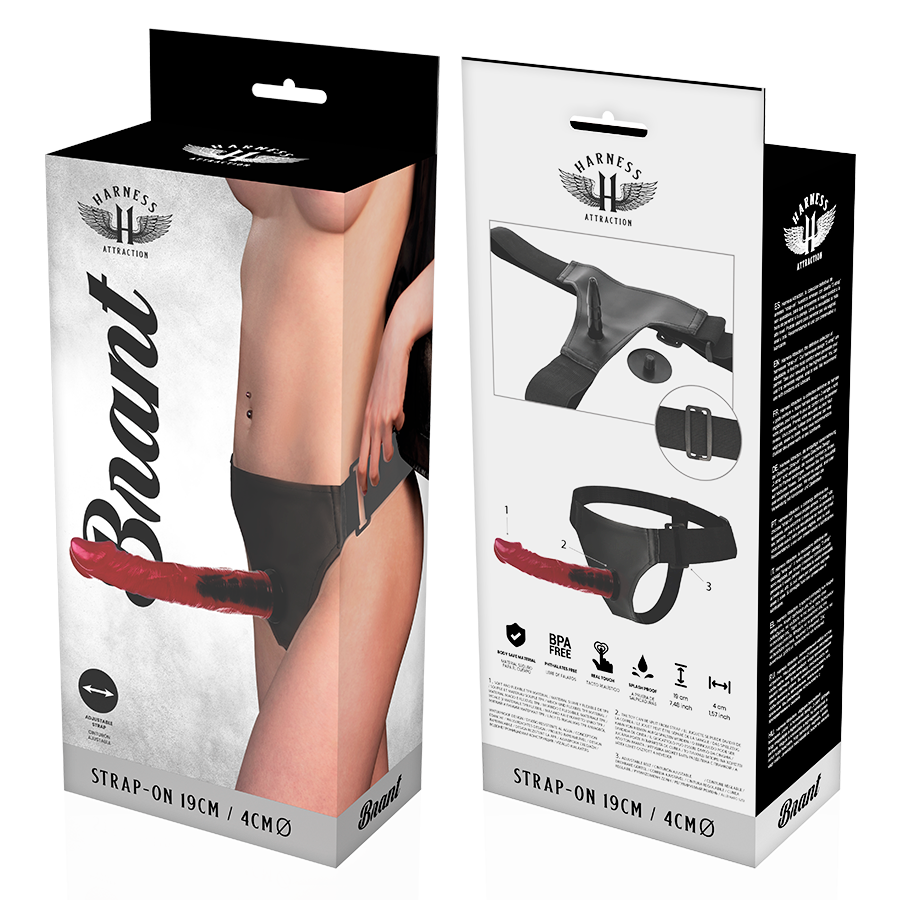 HARNESS ATTRACTION - ARNÉS BRANT 19 CM -O- 4 CM - Imagen 3