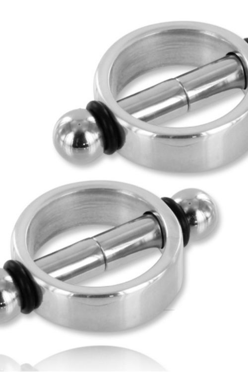 METAL HARD – PINZAS PARA PEZONES MAGNÉTICAS PAR