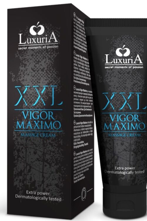 INTIMATELINE LUXURIA – XXL VIGOR MÁXIMO CREMA MASAJE VOLUMINIZADORA 75 ML
