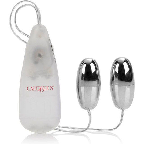 CALEXOTICS – BALAS VIBRADORAS PLATEADAS DUO