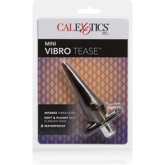 CALEXOTICS - PLUG MINI VIBRO TEASE VIBRADOR NEGRO - Imagen 3
