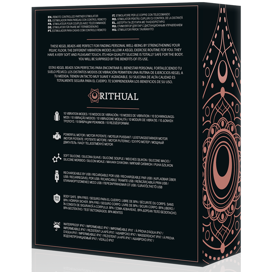 RITHUAL - NISHA BOLAS KEGEL RECARGABLES VIBRADORAS ORQUIDEA - Imagen 10