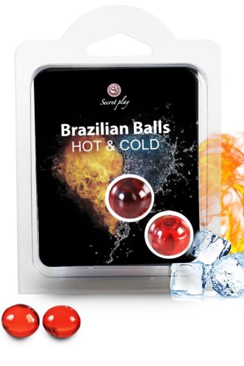 SECRETPLAY – BRAZILIAN BALLS EFECTO CALOR & FRIO 2 UNIDADES
