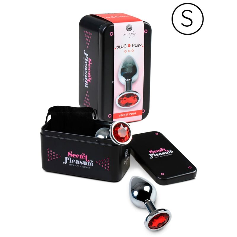 SECRETPLAY - ANAL PLUG ROJO S - Imagen 2