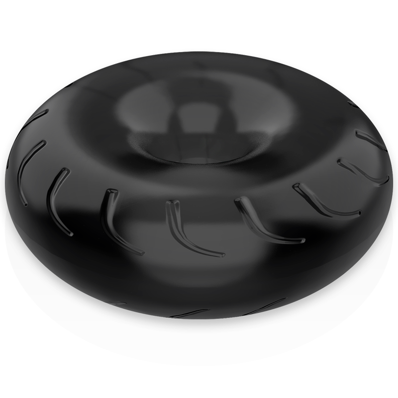 POWERING - SUPER FLEXIBLE Y RESISTENTE ANILLO PENE 5CM PR08 NEGRO - Imagen 4
