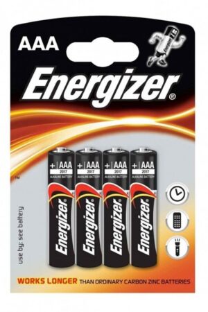 ENERGIZER - ALKALINE POWER PILA ALCALINA AAA LR03 BLISTER*4