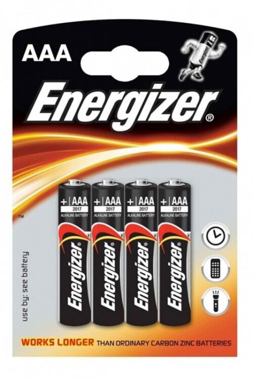 ENERGIZER – ALKALINE POWER PILA ALCALINA AAA LR03 BLISTER*4