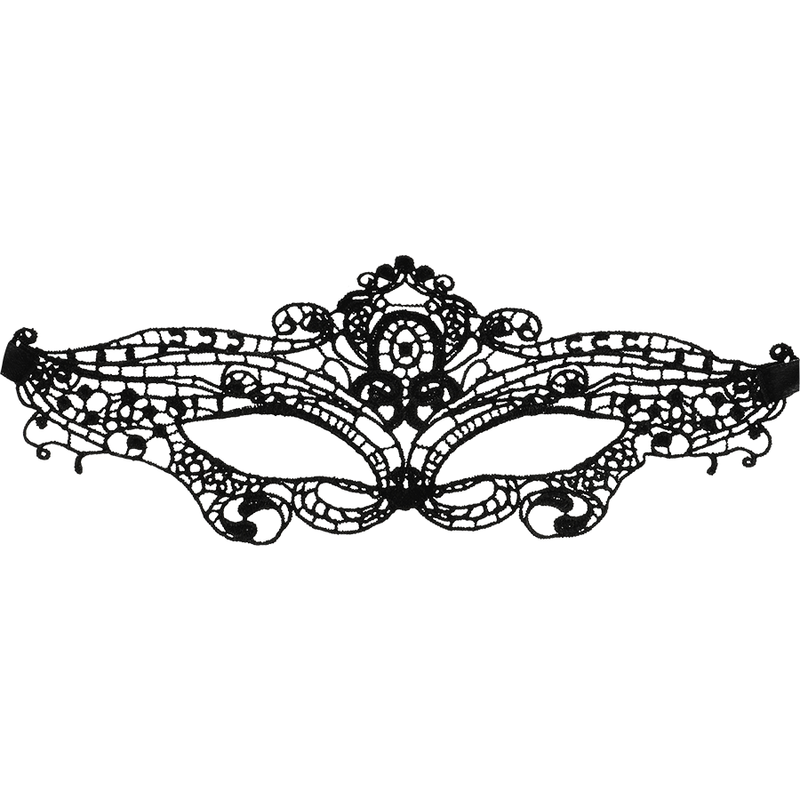 COQUETTE CHIC DESIRE - ANTIFAZ ENCAJE NEGRO FINO - Imagen 2
