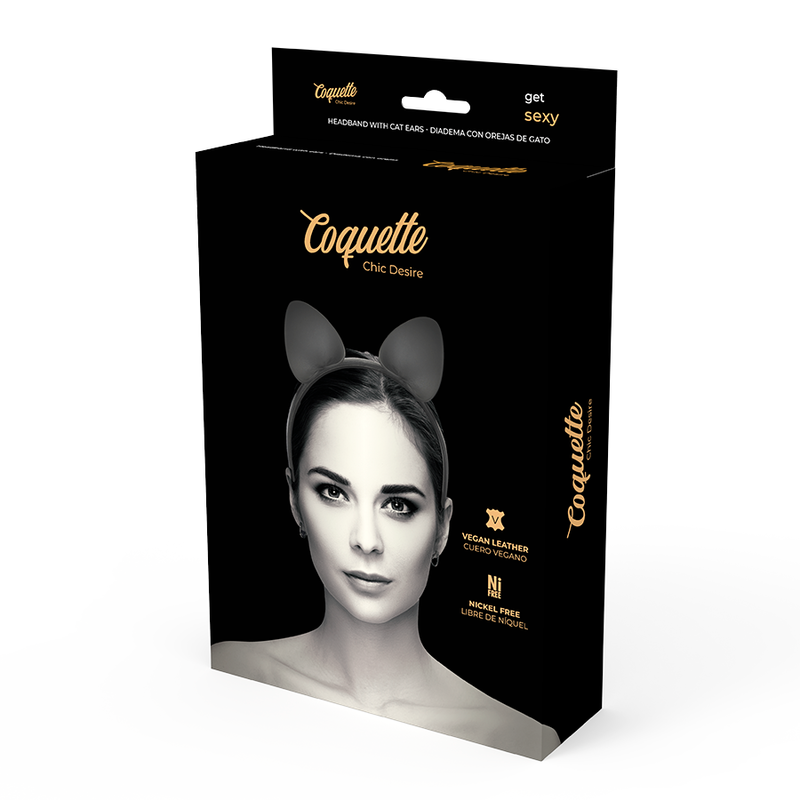 COQUETTE CHIC DESIRE - DIADEMA CON OREJAS DE GATO - Imagen 3