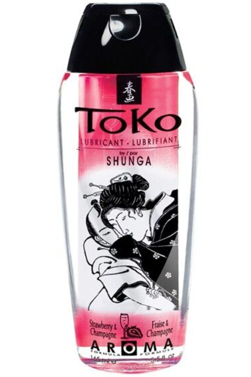 SHUNGA – TOKO AROMA LUBRICANTE FRESAS Y CHAMPAGNE