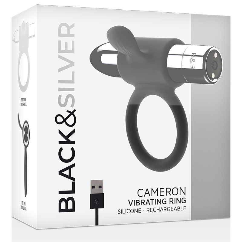 BLACK&SILVER - CAMERON ANILLO RECARGABLE SILVER - Imagen 3