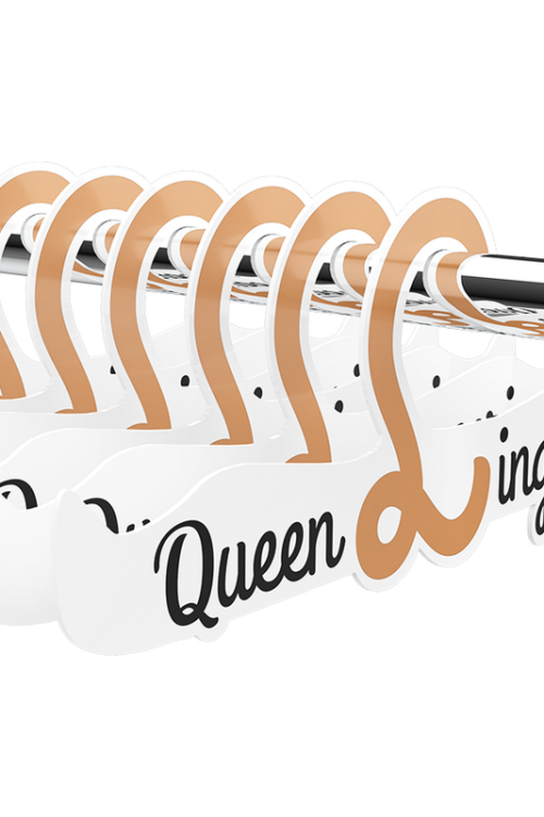 QUEEN LINGERIE – PERCHA PARA LENCERIA 27.5 CM 1 UNIDAD