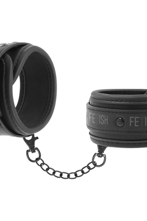 FETISH SUBMISSIVE – ESPOSAS CUERO VEGANO CON FORRO DE NEOPRENO