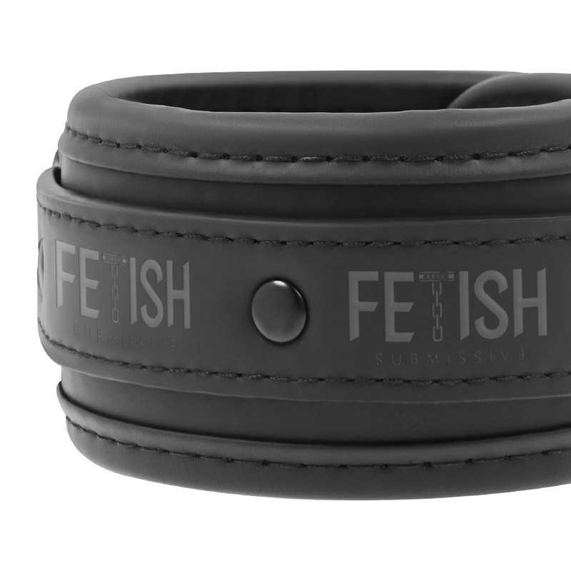 FETISH SUBMISSIVE - ESPOSAS TOBILLOS CUERO VEGANO CON FORRO DE NEOPRENO - Imagen 2