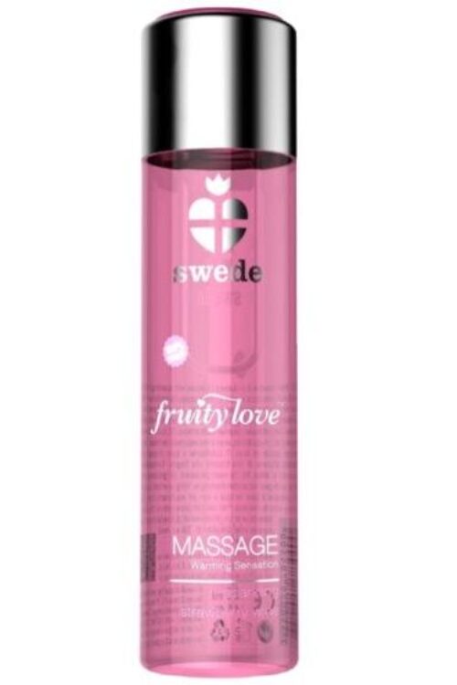 SWEDE – FRUITY LOVE ACEITE EFECTO CALOR FRESAS CON CHAMPAGNE 60 ML