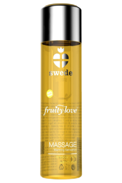 SWEDE – FRUITY LOVE ACEITE EFECTO CALOR FRUTAS TROPICALES Y MIEL 120 ML