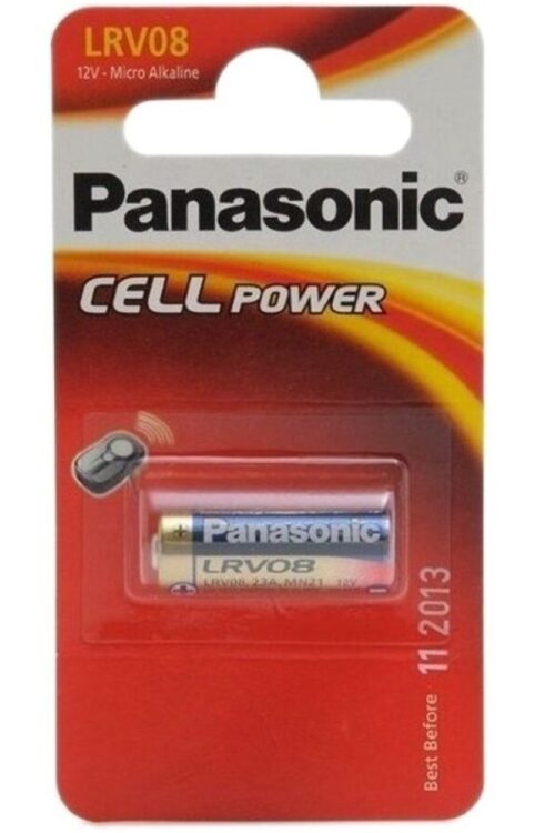 PANASONIC – PILA ALCALINA LRV08 LR23A 12V BLISTER*1